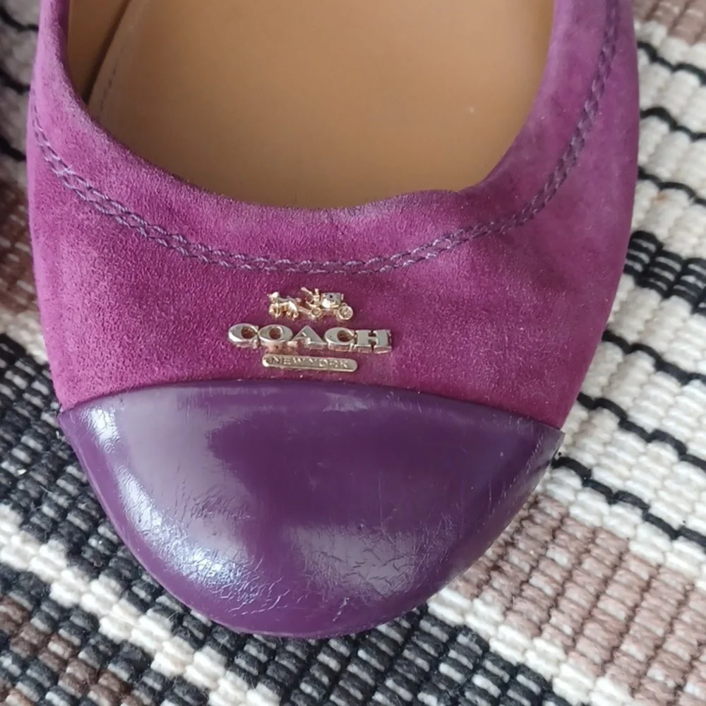 Coach women flats